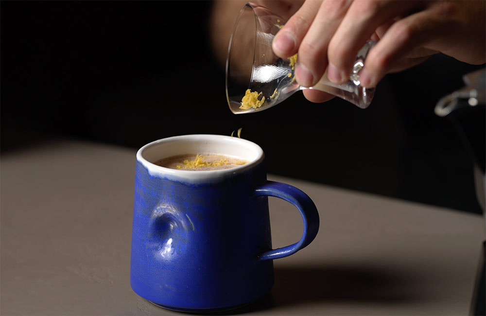 Рецепт шоколадно-мандаринового кофе. Когда хочется праздника