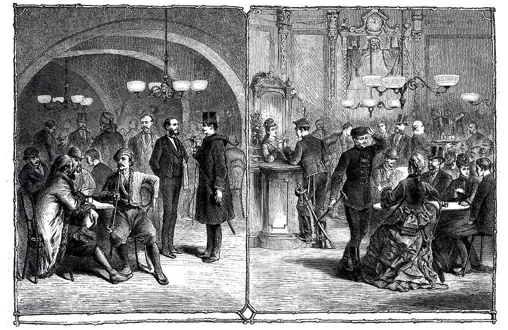 Глясе: кто придумал пить кофе с мороженым