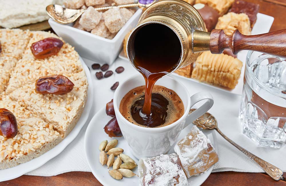 Кофе с халвой